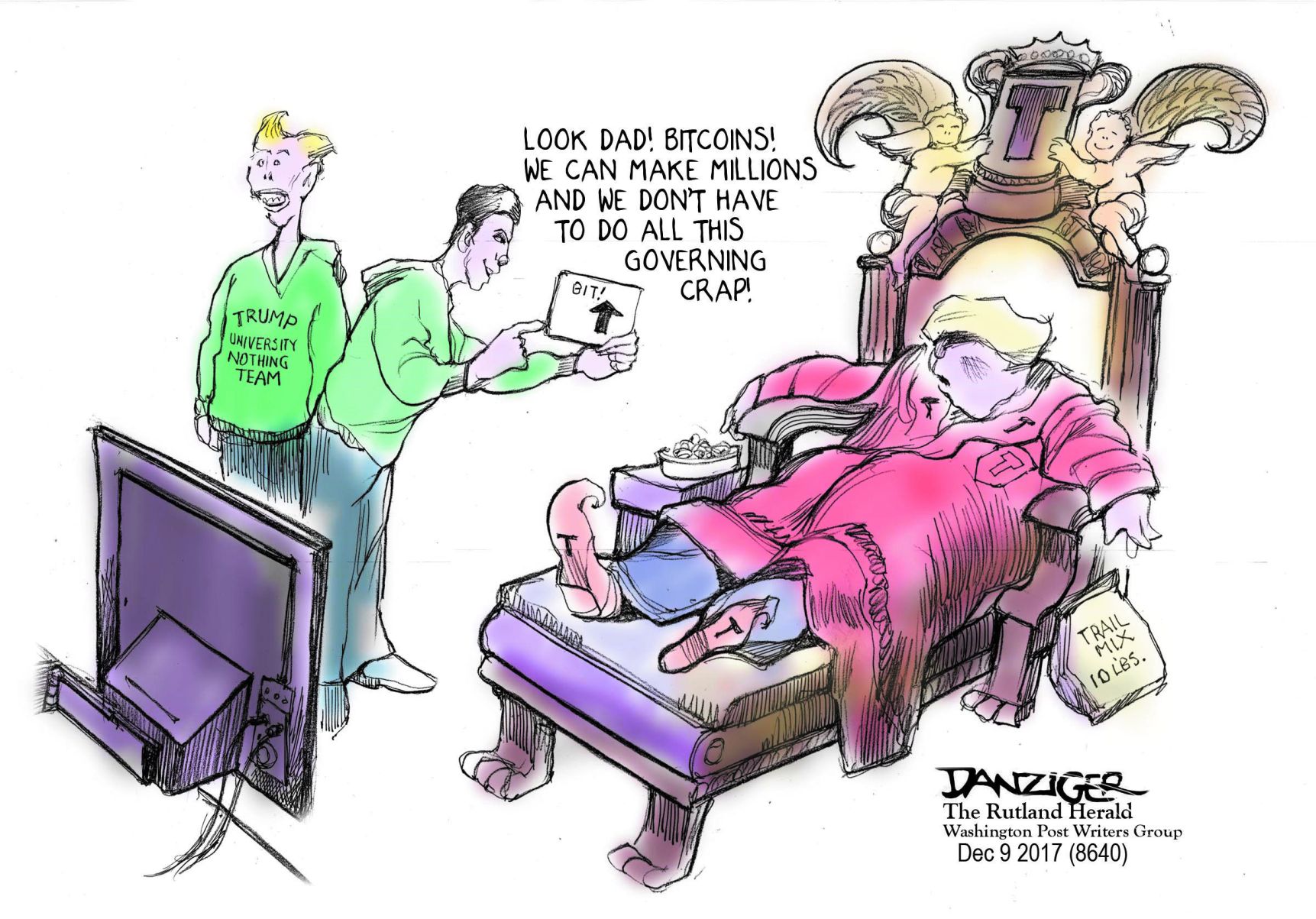 Jeff Danziger cartoon